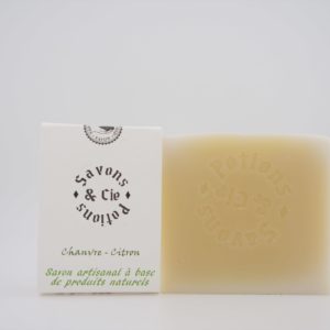 Savon chanvre basilic citron