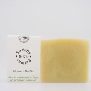 Savon laurier menthe