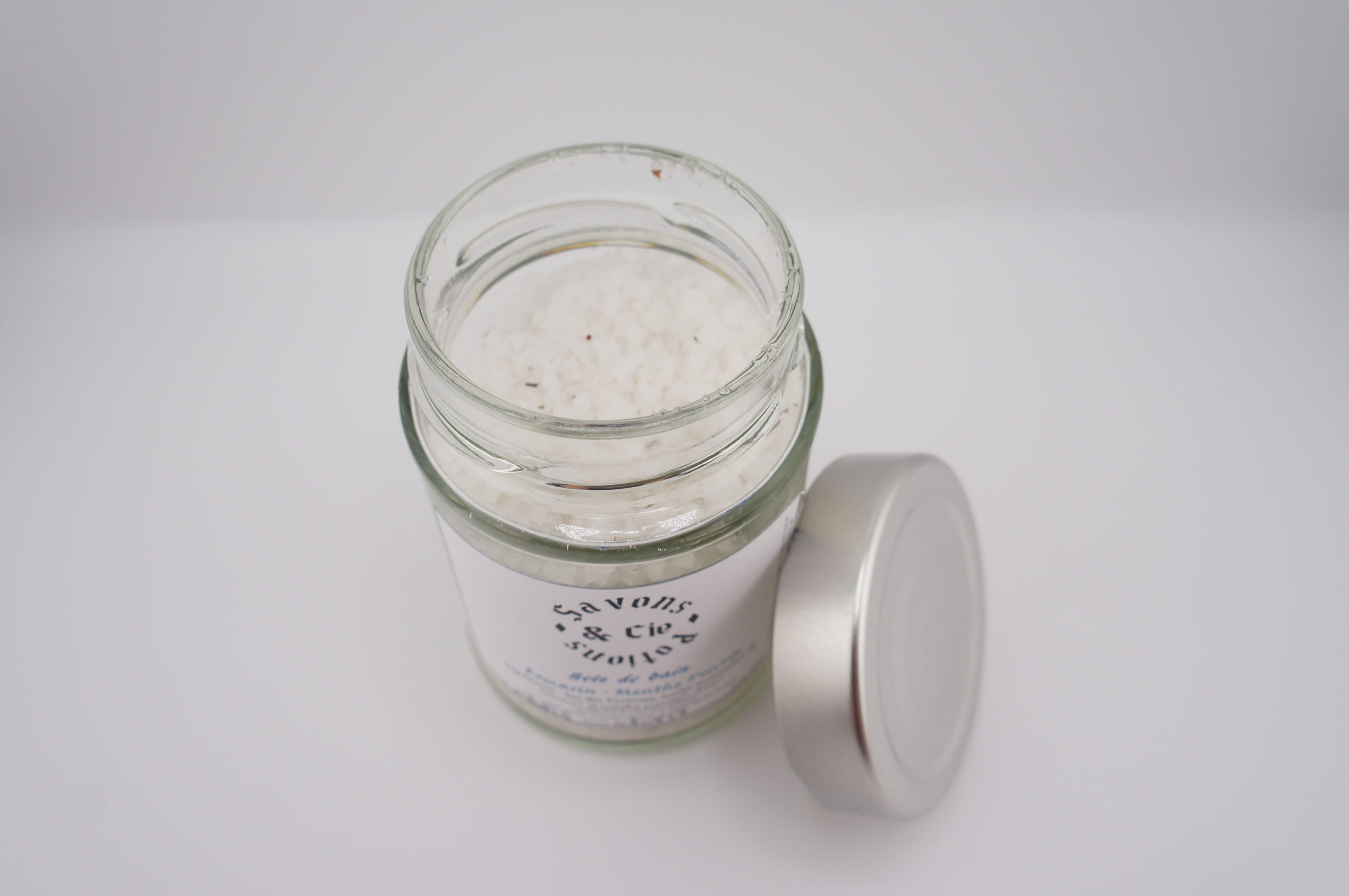 sels de bain menthe